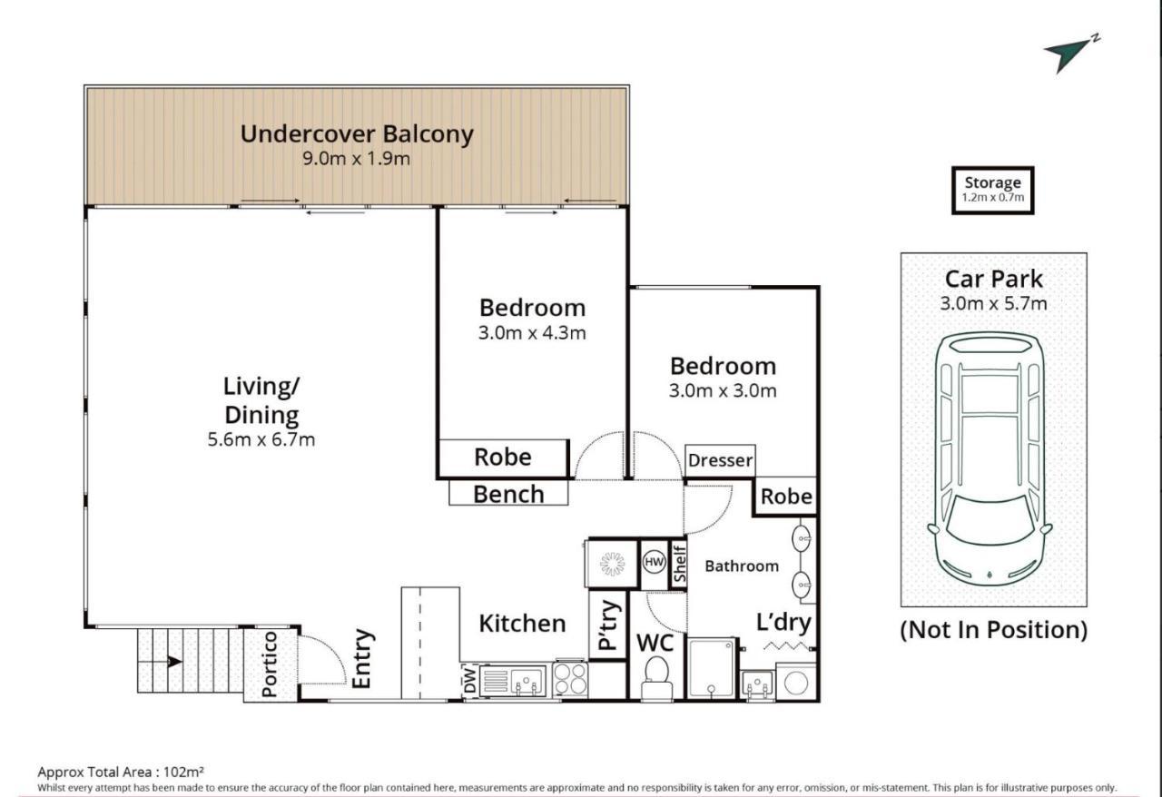 Noosa Escape 2Br Allambi Rise Exterior foto